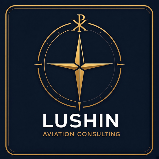 Lushin Aviation Consulting Official Crest